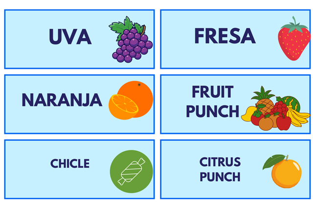 Fórmulas de Refrescos e Hidratantes